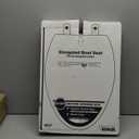 KOHLER 4636-RL-0 Cachet ReadyLatch Elongated Toilet Seat Slow Close, Soft Close Toilet Seat Quiet Lid, Contoured Grip-Tight Bumpers Installation Hardware, Apartment Essentials, White