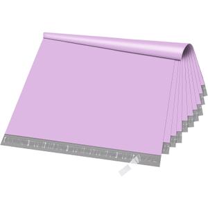 Fuxury Extra Large Poly Mailers 24x36" 25 Pcs, 2.5mil Bulk Shipping Bags for Clothing,Strong Adhesive Shipping Envelopes for Small Business Supplier,XL Poly Mailing Envelopes Light Purple