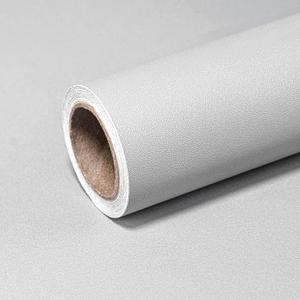 CAX Grey Textured Contact Paper Peel and Stick Wallpaper for Bedroom