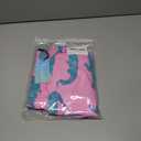 Cozople Men's Swim Trunks with Compression Liner 5.5" Inseam Quick Dry Bathing Suit Boxer Brief Lined Swim Shorts Swimwear (L)