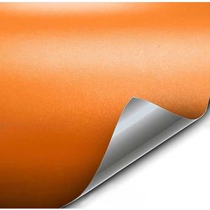 VViViD+ Premium Vinyl Wrap Film (25ft x 5ft, Matte Metallic Orange)