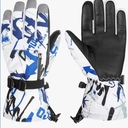 Century Star Snow Gloves for Kids Womens Mens Girls Boys Winter Gloves Waterproof Youth Ski Gloves Touchscreen Sport Mittens, Small