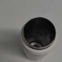 18 oz Insulated Water Bottle with Straw, Leak Proof, Cup Holder Fit, Stainless Steel with Flip Straw and Handle, Reusable, Metal, for Travel, Gym and School (Cream Cherry)