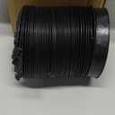 VIWINVELA Dryer Vent Hose Connector Kit - Dryer Vent Wall Plate with Hose - Dryer Duct Connector with Quick Connect & Disconnect Dryer Dock Connector (Dryer Vent Connector with 4in-5ft Black Hose)