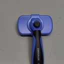 Swihauk Self Cleaning Slicker Brush - Skin Friendly Deshedding Grooming Tool for Dogs & Cats, Suitable for Shedding & Haired Pets, with Pet Supplies Accessories, Blue