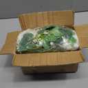 Dolicer 2Pcs 13Ft Artificial Eucalyptus Garlands with Flowers - 8 Roses, Faux Floral Greenery Garlands Fake Flowers Vines for Wedding Table Centerpieces Arch Party Ceremony Backdrop Decor (White)