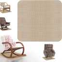 Recliner Pads for Hardwood Floors Non Skid Furniture Gripper Pad Floor Rubber Mat Anti Slide Furniture Pad Hardwood Floor Protector Swivel Chairs Recliner Mats Non Slip Recliner Grippers(Camel) (Sq-Camel-30"x30")