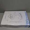 Elongated Toilet Seat 18.5" - Soft Close, Durable PP Toilet Seat, Easy Installation & Removal, Fits Most Toilet Bowls