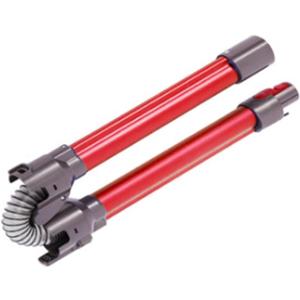 Vacuum Cleaner Extension Rod, Straight Pipe, Folding Pipe Fittings/Replacements, Compatible For Dyson, V7V8V10V11(Red)