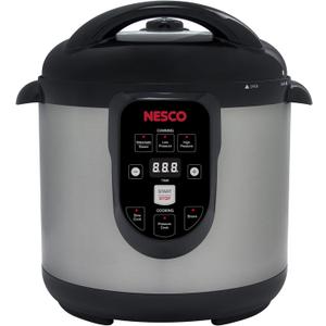 Nesco NPC-9 Smart Electric Pressure Cooker and Canner, Stainless Steel, 9.5 Qt
