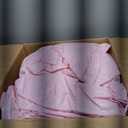 9FT 100% PVC Pink Bounce House ，Inflatable Bounce House for Kids 3-6
