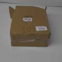 Roowest 3 Pcs Gingerbread House Decor with Tree Theme Ceramic Gingerbread Village House with LED Light 8, 6, 4inch Christmas Tree Decor Tabletop Figure for Indoor Festive Holiday or Party