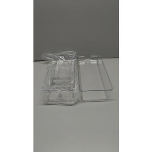 Simple Houseware Soda Can Organizer for Pantry / Refrigerator, Clear, Set of 2