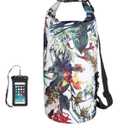 OMGear Waterproof Dry Bag Backpack Phone Pouch 30L Floating Dry Sack for Kayaking Boating Outdoors Activities (camouflage1)