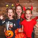 6 x Amosfun Party Bopper Antenna Headband Hair Address Bee Ant Ladybug Hair Band Adult Costume Accessories Birthday Party Favors (Black)