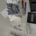 eXtremeRate AiryDocky DIY Kit Black Replacement Case for Nintendo Switch Dock, Redesigned Portable Mini Dock Shell Cover for Nintendo Switch OLED