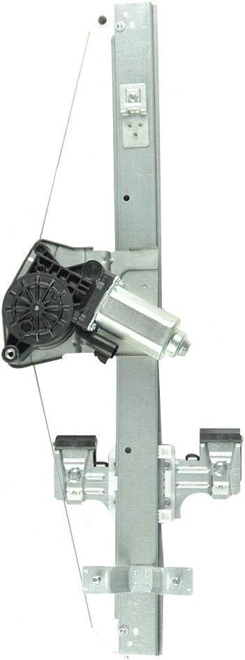 SHOWSEN 741-388 Rear Left Driver Side Window Regulator W/Motor Compatible with 2007-2013 Chevy Silverado/GMC Sierra 1500 2500 HD 3500 HD Extended Cab Pickup Replacement 25885884