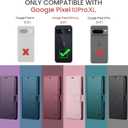 Wallet Case for Google Pixel 10 Pro XL 5G, RFID Blocking Credit Card Holder, PU Leather Folio Flip Kickstand Protective Shockproof Cover for Pixel 10 Pro XL(Brown)