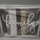 Stratton Home Decor Rustic Family Wood Wall Decor | Handcrafted Family Wall Decor for Living Rooms or Any Room | Easy to Hang Family Sign Wall Decor with Distressed White Finish 20”x1”x16”