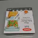 OXO Tot Glass Baby Blocks Food Storage Containers (4 oz) - Opal