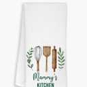 Mammy's Kitchen Towel - Tea Towel Kitchen Decor - Mammy's Kitchen Soft And Absorbent Kitchen Tea Towel - Decorations House Towel - Dish Towel Gift For Mother's Day - Birthday - Holiday