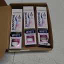 Sensodyne Clinical White Toothpaste Clinically Proven Whitening for Sensitive Teeth, Stain Protector, 3.4 oz x 3