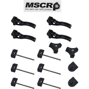 Universal Truck Tonneau Cover Replacement and Accessories Part Kit for Hard Tri-fold & Quad-fold Truck Bed Cover Include Nut, T-Bolt and Tonneau Cover Clamp, Rear Clamp