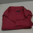 Van Heusen Men's Dress Shirt Regular Fit Poplin Solid (15.5" Neck 36"-37" Sleeve, Magenta) M