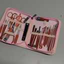 Manicure Set 30 in 1 Nail Clipper set, REDFLOW nail clippers, fingernail & toenail clippers, Manicure Tools, pedicure tools, Suitable for Travel Manicure Kit, Nail Set Kit With Everything Profe