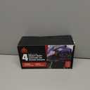 Ratchet Tie Down Straps Set,1500 lbs Break Strength, 1" x 15' Heavy Duty Ratchet Straps with 4X Soft Loops Padded Handles Coated S Hook, Fits for Moving Appliances Motorcycle ATV Truck,Black