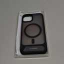 TORRAS for iPhone 13 Case/for iPhone 14 Case Translucent Black | Strong Magnetic & Seamless Stand, Fit for MagSafe, Military-Grade Drop Protection, Sturdy Adjustable Kickstand, Slim Matte Finish