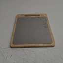 Titanium Cutting Board  Reversible Bamboo & Titanium Chopping Board with Juice Groove, Easy to Clean