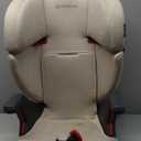 UPPAbaby Alta V2 High Back Booster Seat/Seven-Position, Active Support Headrest for Growing Children/SecureFit Integrated Belt Guide + Positioner/Cup Holder Included/Kavneer (Almond Mlange)