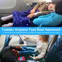 COZYBONDER Toddler Airplane Bed & Travel Essentials - Kids Airplane Seat Extender, Portable Plane Bed for Flights