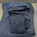 Bare Home Microfiber Duvet Cover Set - Ultra Soft Washed Microfiber - Oversized Queen Size - Linen-Like Look - Easy Care - Breathable Fabric - Our Softest Duvet Cover Set (Oversized Queen, Bering Sea) 07 - Bering Sea (No Comforter)