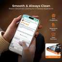 NeverBreak 9H+ Hardness for iPhone 17 Pro Screen Protector 12FT Military Grade Protection (Scratch, Shatter, Drop Resistance) Tempered Glass Full Edge Coverage 6.3" 2025, 2 Pack with De-Bubble Card