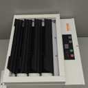 VEVOR 5000W Electric Garage Heater, Digital Fan-Forced Wall/Ceiling Mount with Remote Control, 9-Hour Timer & Overheat Protection, Hardwired Unit for Workshop and Commercial Use, ETL Listed