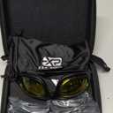 Polarized Motorcycle Riding Goggles, Windproof Cycling Glasses UV400 Outdoor Sports Sunglasses Interchangeable Lenes for Running, Baseball Golf, Driving, Fishing, Riding, Mountain Bike, Hiking