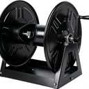 Air Tool Hose Reels 4000 PSI Heavy Duty Hand Crank Air Hose Reel, Fit 1/2" x 225' Hose, Compatible with Air Compressors & Pressure Washers, Industrial Grade Wall Mount Hose Reel (Hose Not Included)