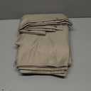 AmazerBath Waffle Shower Curtain 78 Inches Long, Khaki Shower Curtain Fabric Heavy Duty 240GSM, Hotel Quality Bathroom Shower Curtains Tan, 72 x 78 Inches