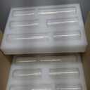 12 Pcs Acrylic Cylinder Vases 4,6,8 Inch Tall Clear Acrylic Flower Vases Bulk Floating Candle Holders Cylinder Plastic Vases for Centerpiece Table Wedding Home