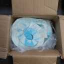 Memory Foam Mattress Topper 3 Inch Thick Gel Pad For Firm Bed Soft Sleeping Pillow Top For Rv Camping And Dorm Egg Crate Alternative Luxury Sleep Layer Certipur Us Certified Twin - Blue