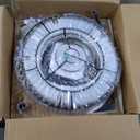 42 inch Crystal Ceiling Fan with Lights and Remote Control Brown Finish, Modern Chandeliers Ceiling Fans with Retractable Blade 3 Color 3 Speed LED Fandelier for Dining Room Living Room