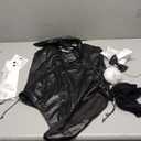 paloli Women Mai Sakurajima Cosplay Costume, One Piece Sexy Bunny Girl Bodysuit Set, Size Large