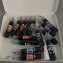 Soap Dye, 20 Colors Skin Safe Soap Colorant Bath Bomb Color Dye for DIY Soap Making Supplies, Bath Bomb, Lotion, Food Grade Concentrated Soap Coloring for Soaps, Bath Products, 0.35 Fl.oz Each