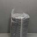 Andency Quilt King Size Set Grey (106x96 Inch), 3 Pieces(1 Striped Boho Printed Quilt and 2 Pillowcases), Bohemian Summer Lightweight Reversible Microfiber Bedspread Coverlet Sets