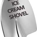 2 x Dads Ice Cream Shovel Spoon, Fathers Day Gifts From Daughter - Dad Gift, Unique Funny Dad Gifts - Birthday Gifts For Dad, Gifts For Dad Who Wants Nothing - Ice Cream Spoon Gifts