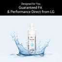 3 x LG LT1000P3 6-Month / 200 Gallon Refrigerator Replacement Water Filter, 3 Count (Pack of 1), White