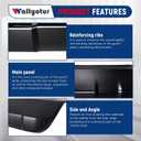 Front Lower Bumper Valance Panel Skid Plate Black Replacement for Tacoma 2016 2017 2018 2019 2020 for 5391104210 Replacement for TO1095205