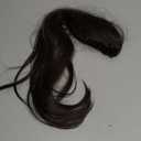 Ponytail Extension,24" Claw Clip Hair Extensions Ponytail Long Straight Hair Extension Natural Looking Synthetic Hairpiece for Women, Black/Brown